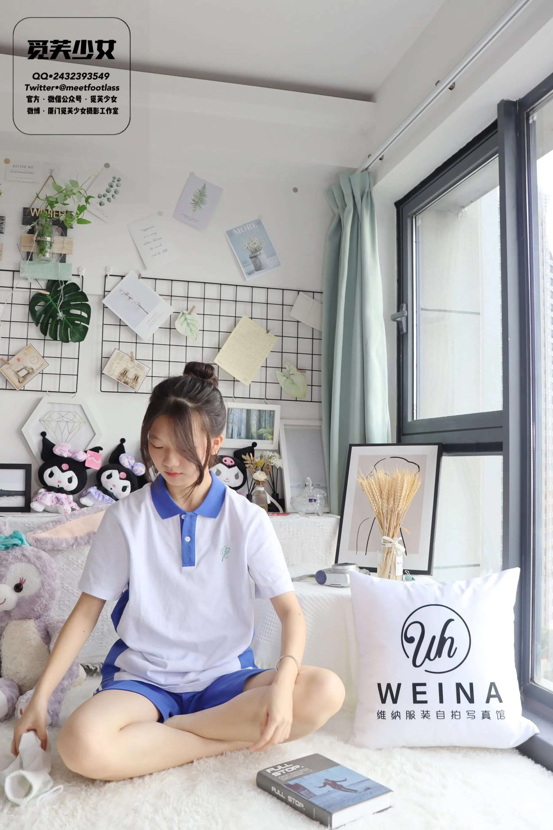 [觅芙少女]NO.002 怀念17岁的校服与蝉鸣交织的夏天 [106P]插图5